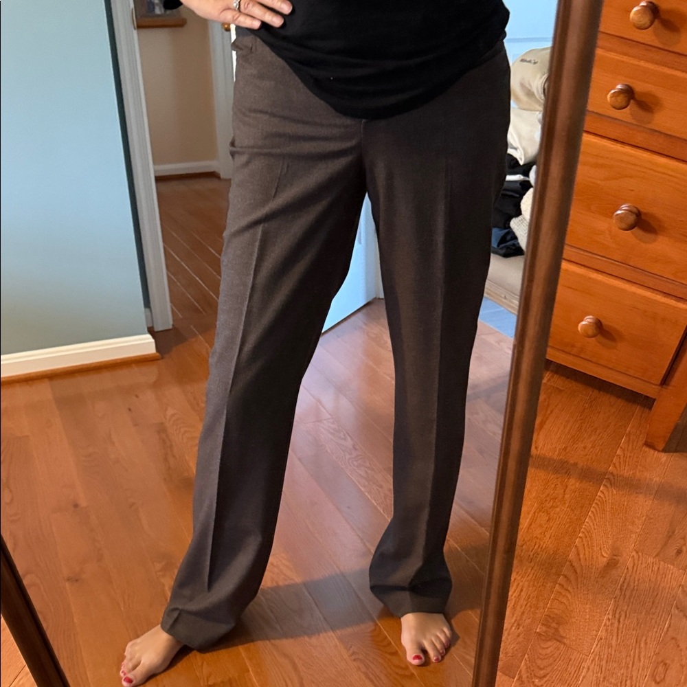 Vanity Brown Straight Leg Pants